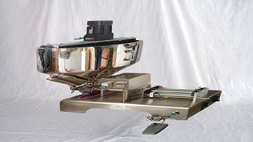 semi auto piston filling machine diving filler with heating mixer function tested for USA customer