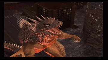 Godzilla: Unleashed Wii (Varan The Unbelievable) Hard