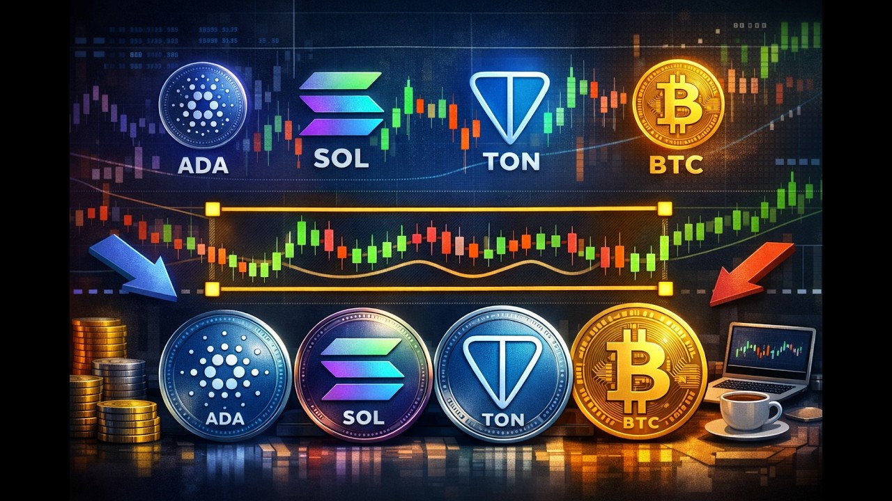 РАЗБОР КРИПТОРЫНКА ADA SOL TON BTC КРИПТОНОВОСТИ 15.02.2026