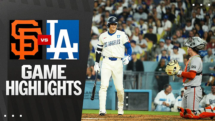Giants vs. Dodgers Game Highlights (9/20/25) | MLB Highlights
