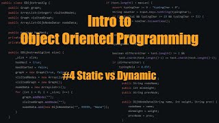 Intro To OOP | #4 Static vs Dynamic