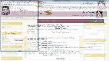 The Web 2.0 ERC platform: Intro for Students