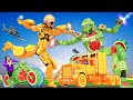 विशाल तरबूज बाइक रोबोट नारंगी ट्रक रोबोट RC Watermelon Bike Robot Orange Truck Robot Hindi kahaniya