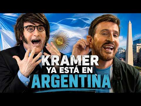 Kramer en Argentina: Milei y Messi se encuentran en Ezeiza