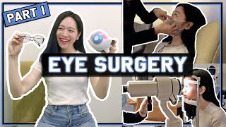 My EYE Surgery Vlog! [Part I] | ICL//LASIK//PRK | WHOLE Process + Q&A + Experience 👁