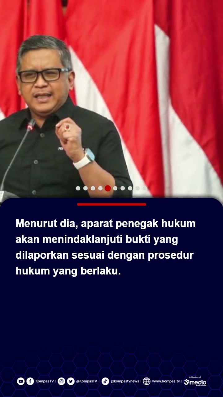 Hasto Klaim Punya Bukti Video Skandal Petinggi Negara, Ini Respons KPK #kpk #hasto #pdip
