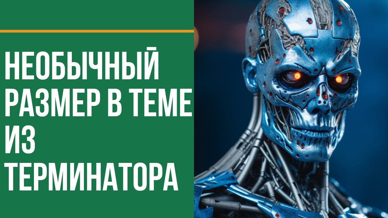 НЕОБЫЧНЫЙ РАЗМЕР В ТЕМЕ ИЗ ТЕРМИНАТОРА - YouTube
