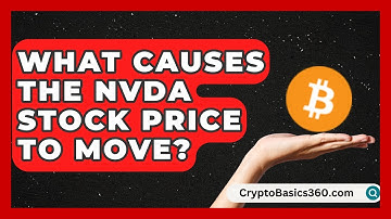 What Causes the NVDA Stock Price to Move? | Stock and Options Playbook