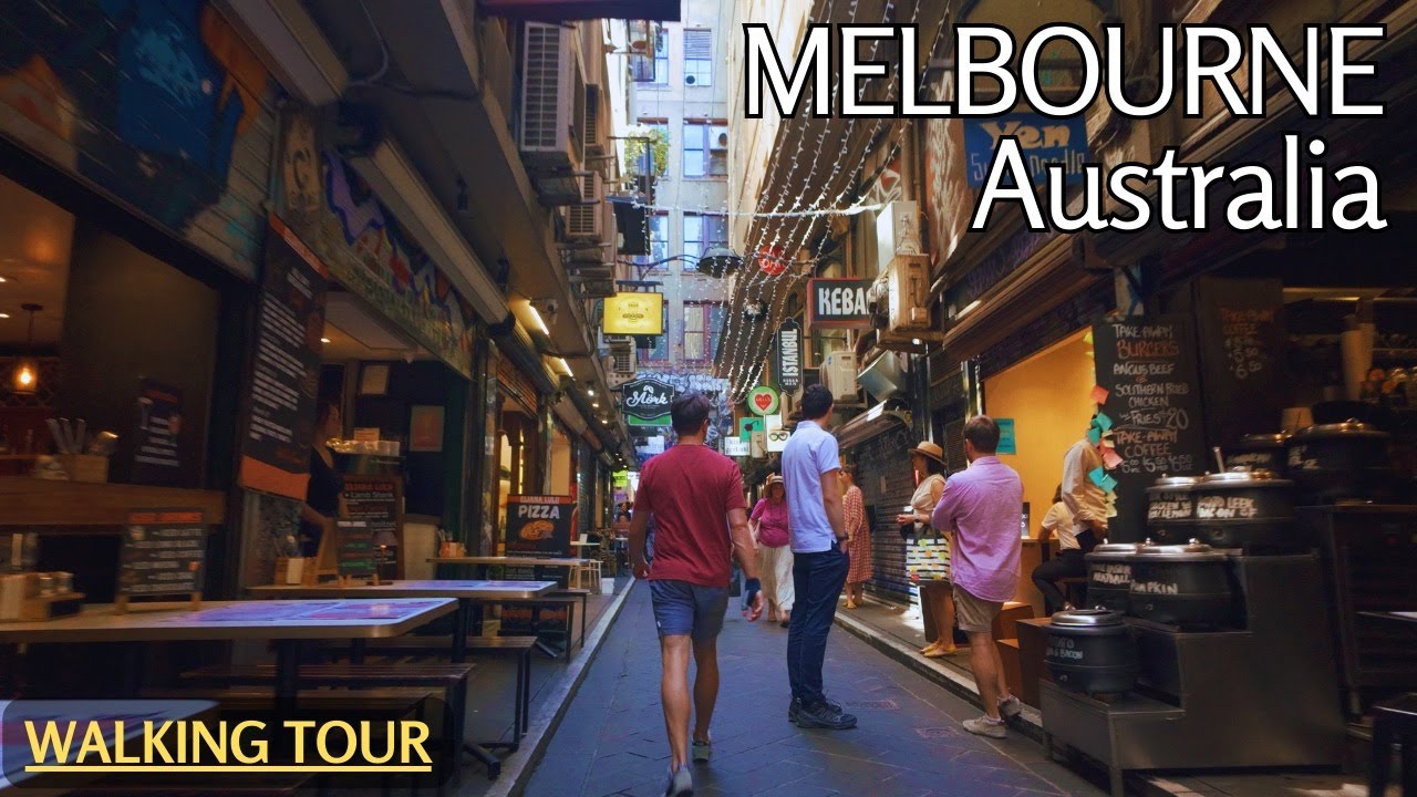 🔥 40°C Summer in Melbourne CBD | Flinders Lane to Lonsdale St Walking Tour | 4K Australia