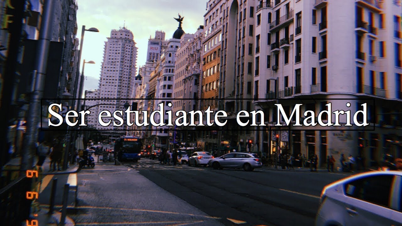 ¿Qué es ser  un estudiante en MADRID? -Angela Walters