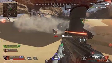 APEX Legends Trade Kill and Squad Wipe for the win