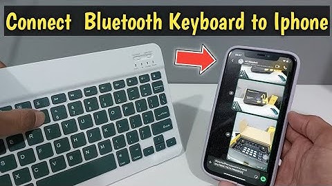 How to Connect Any Bluetooth Keyboard to iPhone