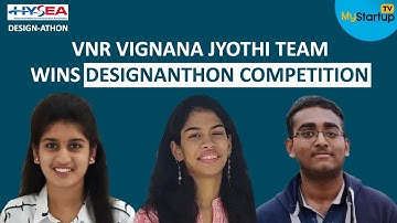 “Team HyperText Hipsters” from VNR VJIET, Wins Design-A-Thon - A Design Hackathon