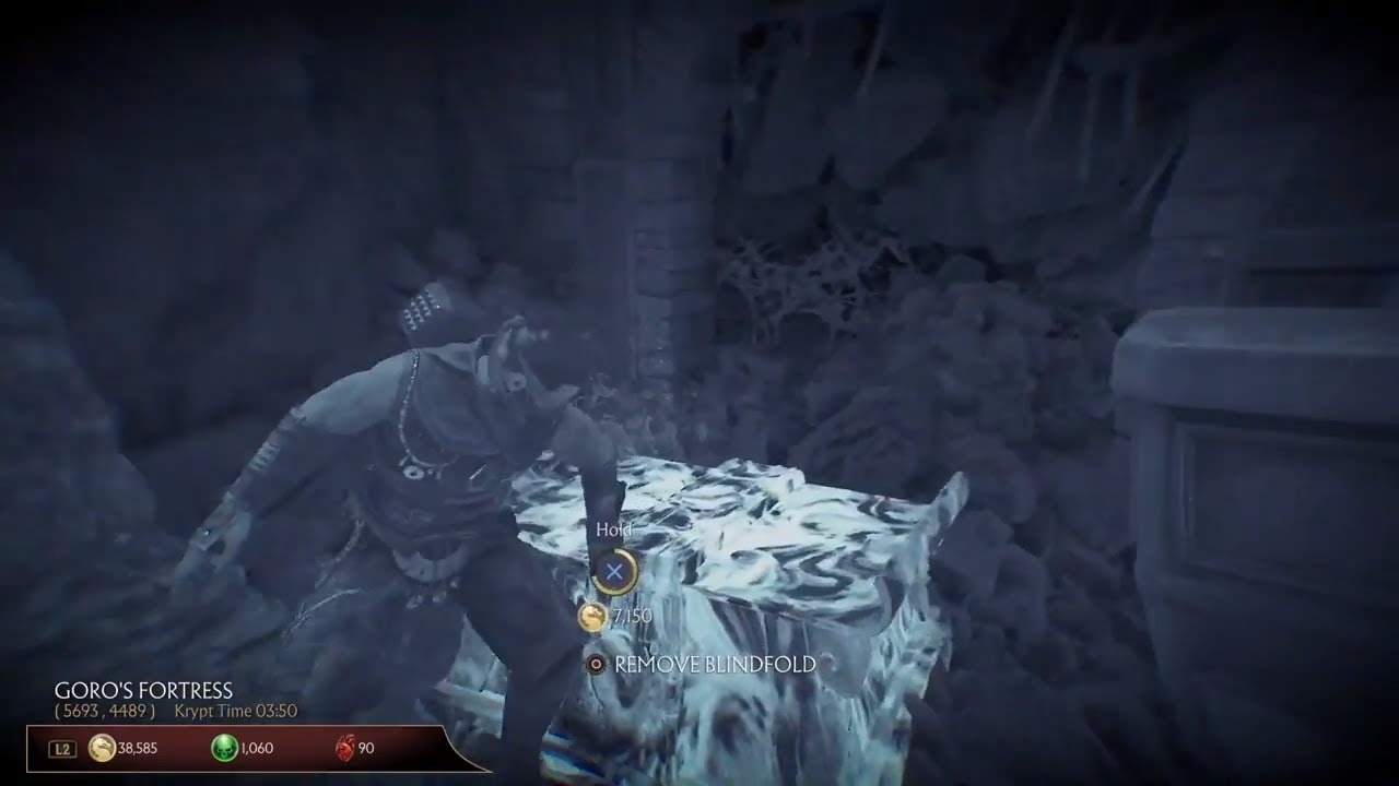 Hidden Chest in Goro's Fortress MK11