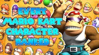 Every Mario Kart Character RANKED- Ranking EVERY Character From Worst To Best