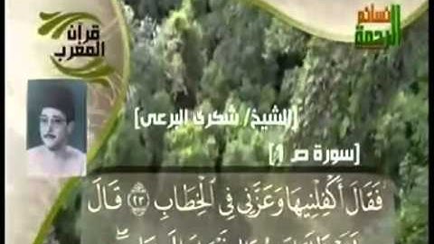 الشيخ شكري البرعي _رحمه الله _سورة ص 1