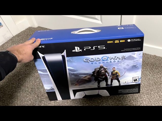 Consola PS5 (825 GB) + Jogo PS5 God Of War Ragnarök (Formato Digital) 