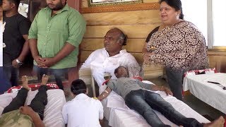 Viju Gauda Patil ke Janam Din Par Abhimaniyon Ka Rakt-Daan....! Bijapur News 29-01-2019