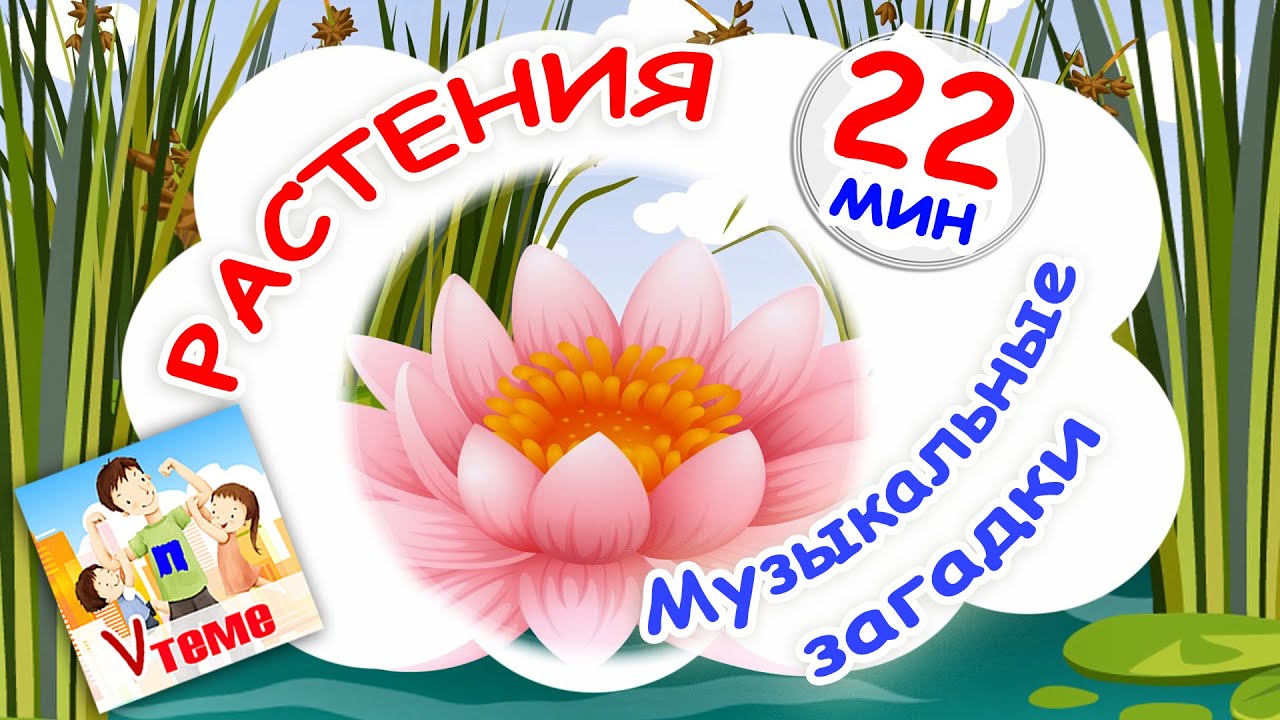 РАСТЕНИЯ / Сборник музыкальных загадок. Папа v теме