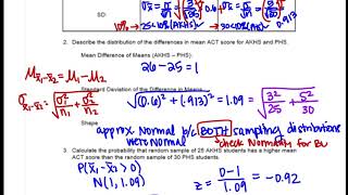 U5D05 - Difference in Sample Means