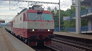 Titanic 350 002-2 smer Trenčín s pekným pozdravom