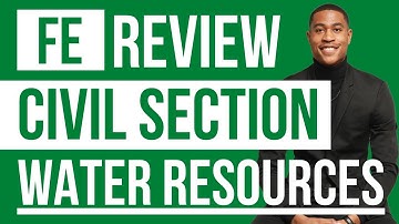 2024 FE Exam Review Civil Water Resources Basic hydraulics Practice Problem and Solution