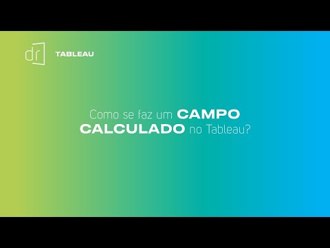 Vídeo: Como você cria um campo de dados em um Formulaau no tableau?