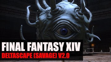 FFXIV: Deltascape V2.0 Savage (O2s) 1st Kill | Red Mage POV