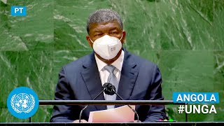 (Português) 🇦🇴 Angola - President Addresses United Nations General Debate, 76th Session | #UNGA