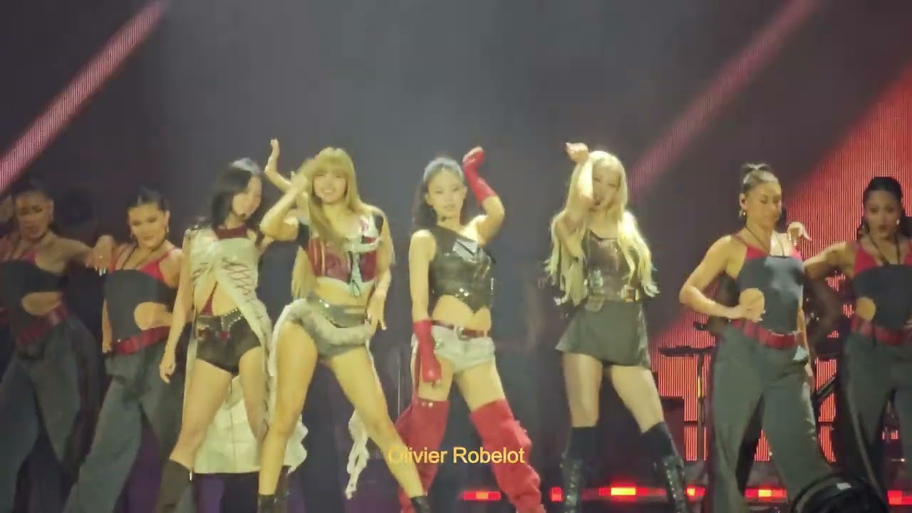 Blackpink @ Stade de France in Paris - Jump | Fancam