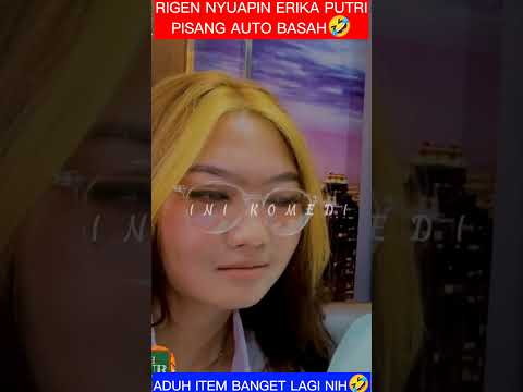 Rigen di suapin sama erika putri Auto basah🤣#shorts