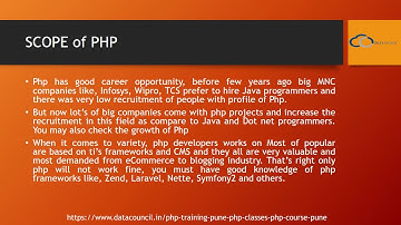 PHP Training in Pune|Software Training Institute in Pune|DataCouncil