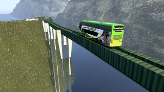 Deadly Roads | World’s Most Dangerous Roads | Bus on Dangerous Mountain Road | dangerous bus driving