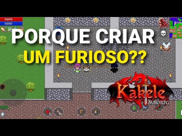 O Kakele Online - MMO RPG - Dormir não dá XP - RPG Brasil