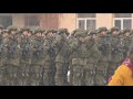 В Алматы проводили военнослужащих миротворческих сил ОДКБ