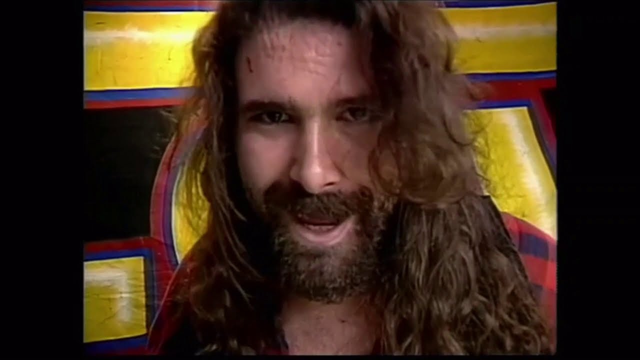 ECW - Sandman vs Cactus Jack - FEUD & Barbed wire Jesus crown promo by Cactus