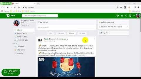 Hướng dẫn cài đạt chung - Module công việc - 1office
