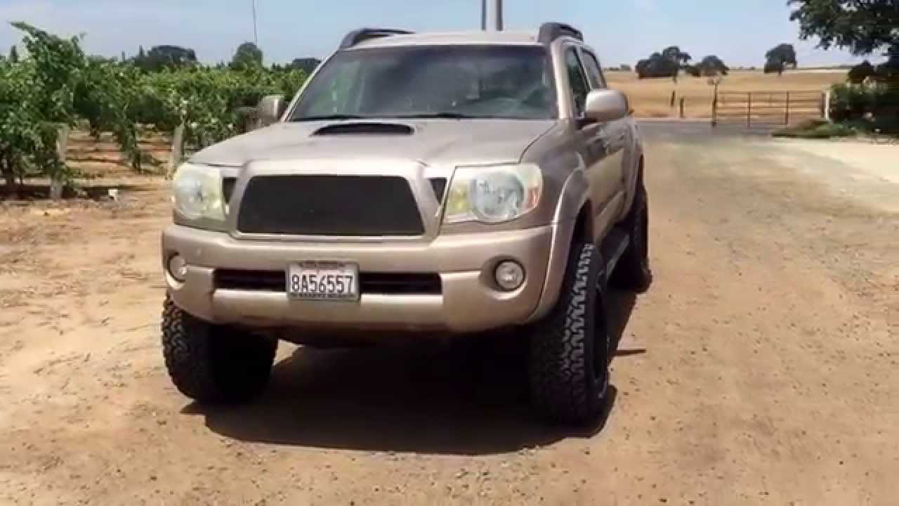 Walk Around 2006 Toyota Tacoma 4 Inch Maxtrac Spindle Lift 17x9 With