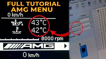 How to Activate of AMG Menu Mercedes W204, W212, X204, W207, W218 / Coding AMG Menu Mercedes W212