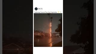 Qur’an Describes Lightning as a Sign from Allah | Surah Ar-Rum 30:24 #lightning #quran