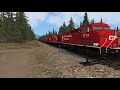 Train simulator 2021: Railfanning - [AC4400CW] CP 9715, CP 9718, CP 9720