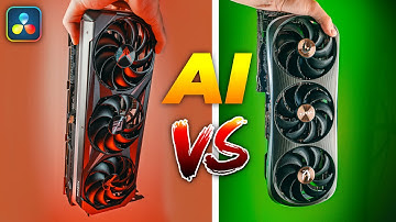 Nvidia AI vs AMD AI in DaVinci Resolve... Who