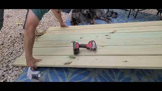 Building an  RV Dog Ramp for my old dog Ben