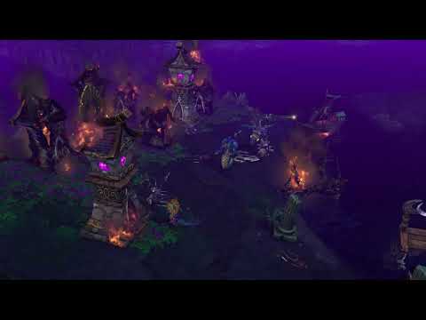 Видео: Warcraft 3 Reforged. Стражи - Ужас морей. Глава 1: Возвращение наг (макс. сложность)