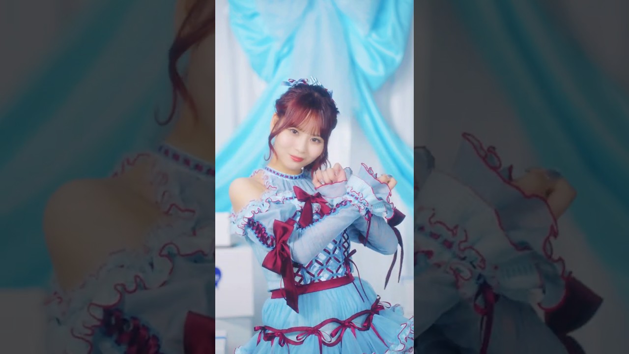 劇薬中毒」歌唱衣装 Dance ver.🩵❤️#イコールラブ #イコラブ #劇薬