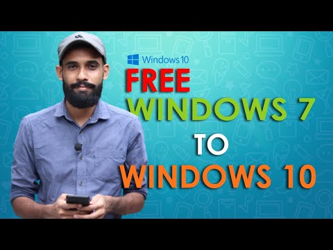 How to Update Windows 7 to Windows 10 for Free - Malayalam Tutorial by Raees Kappoor
