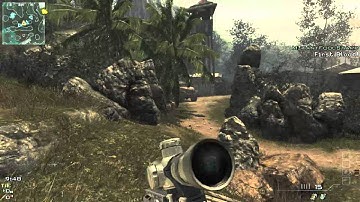 MW3 - Cross Map Quick Scope