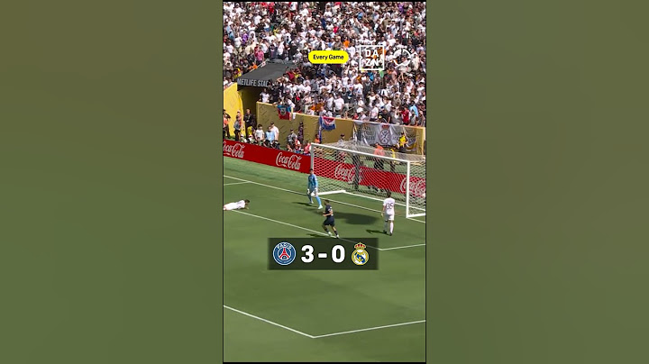 PSG DOMINATES Real Madrid On The Run To The Final