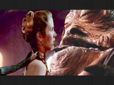 Extended cut Leia  slave embrace