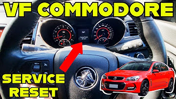 Holden VF Commodore Service Light Reset || How to RESET VF COMMODORE SERVICE WARNING || FULL GUIDE